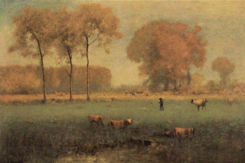 George Inness Summer Landscape Germany oil painting art